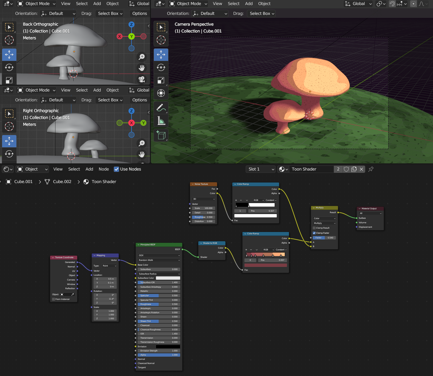 Exploration des textures et Nodes