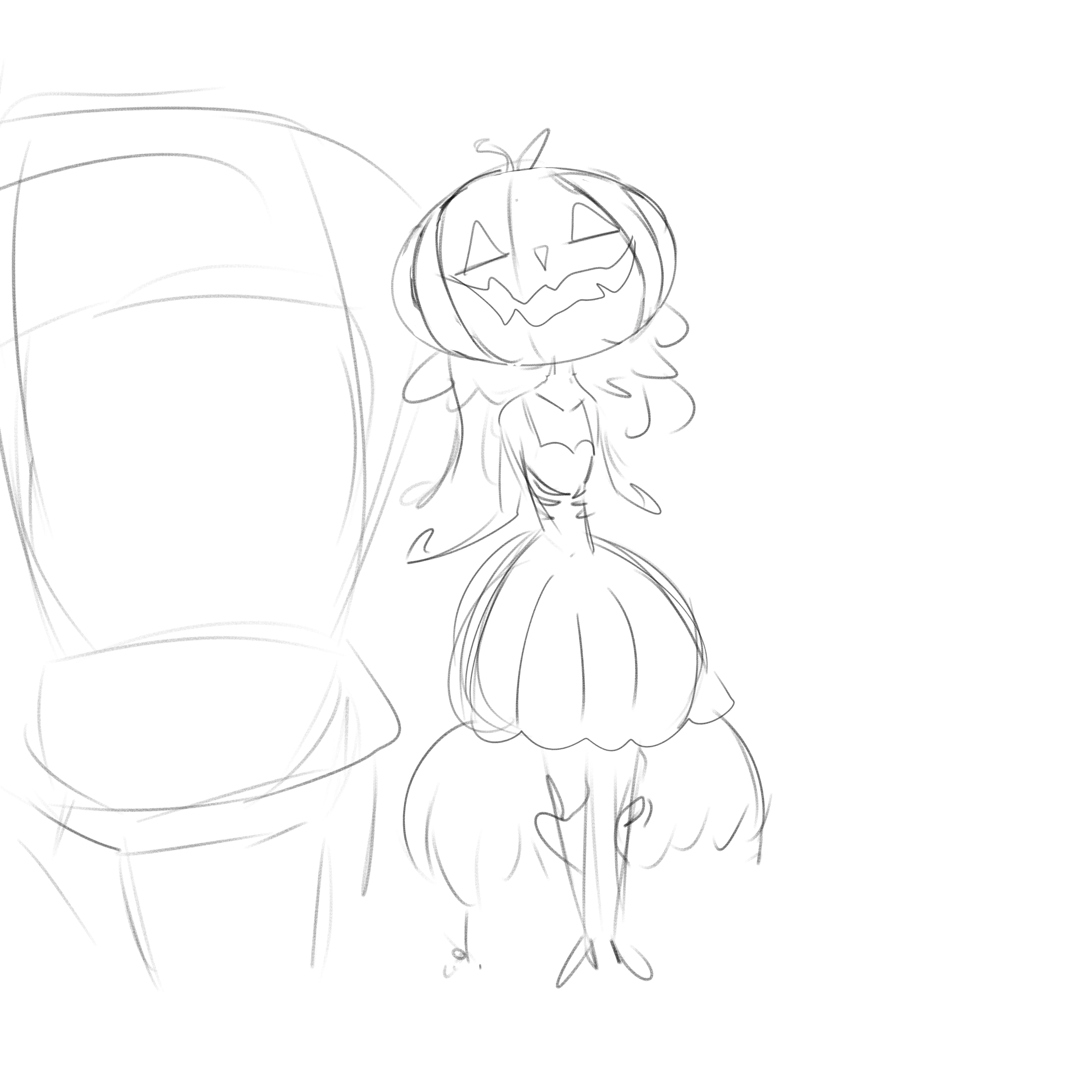 Croquis de Pumkin Lady