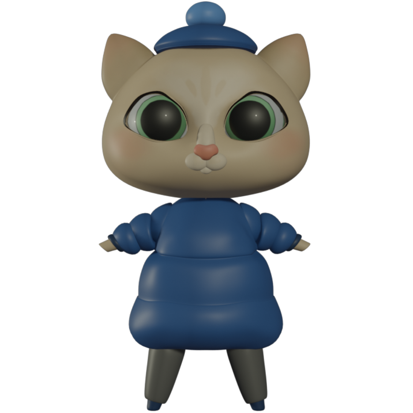 Tenu d'hiver du personnage principal